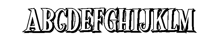 Fungela Shadow Regular FONT