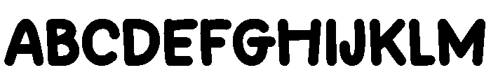 Funies Halloween Regular Font UPPERCASE