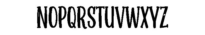 Funique Font UPPERCASE