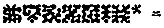 Funk Trip Regular Font OTHER CHARS