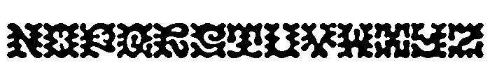 Funk Trip Regular Font LOWERCASE