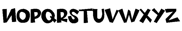 Funk Yeah Font UPPERCASE