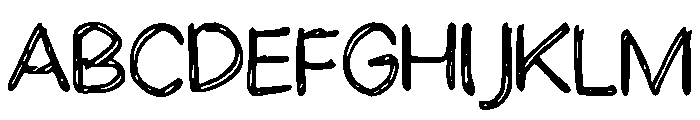 Funkadelic_Flow Font UPPERCASE