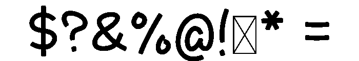 Funkado Font OTHER CHARS