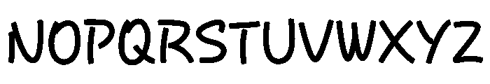 Funkado Font UPPERCASE