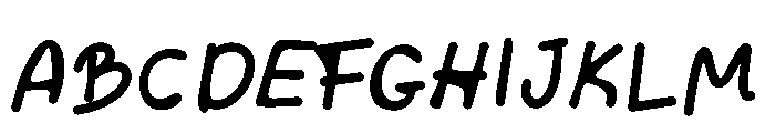Funkadot Bold Font UPPERCASE