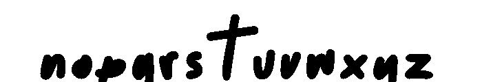 Funkadot Bold Font LOWERCASE