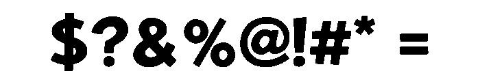 Funktoon Font OTHER CHARS