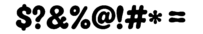 Funky Bloom Font OTHER CHARS