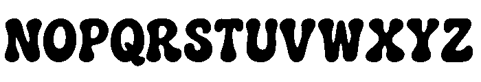 Funky Bloom Font LOWERCASE
