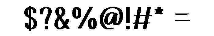 Funky Candy Font OTHER CHARS