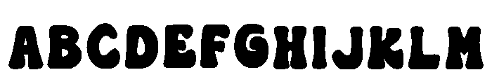 Funky Charm Regular Font UPPERCASE