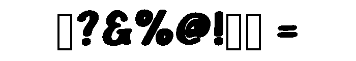 Funky Children Regular Font OTHER CHARS