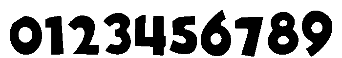 Funky Comic Regular Font OTHER CHARS