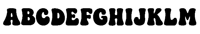 Funky Daze Font UPPERCASE