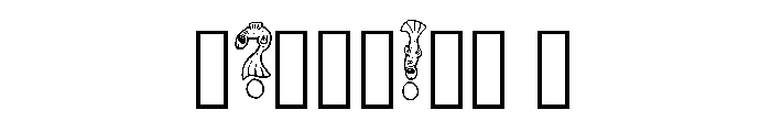 Funky Fish By Squeeb Cr Regular Font OTHER CHARS