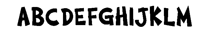 Funky Grinch Regular Font UPPERCASE