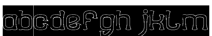 Funky Groove-Hollow-Inverse FONT
