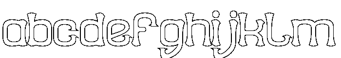 Funky Groove-Hollow FONT