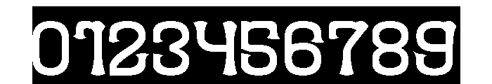 Funky Groove-Inverse Font OTHER CHARS