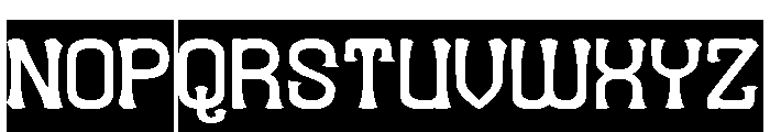 Funky Groove-Inverse Font UPPERCASE