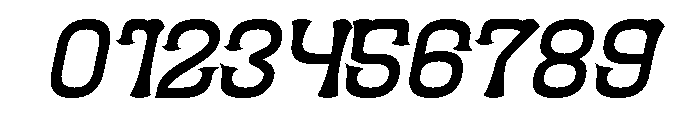 Funky Groove Italic Font OTHER CHARS