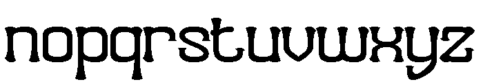 Funky Groove-Light Font LOWERCASE