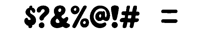 Funky Groove Font OTHER CHARS