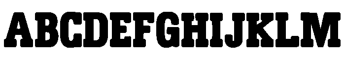 Funky Grooves Regular Font UPPERCASE
