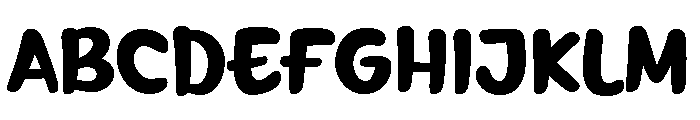Funky Jingle Font UPPERCASE
