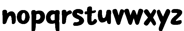 Funky Jingle Font LOWERCASE