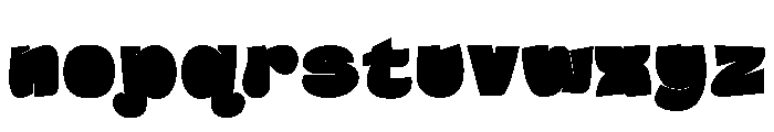 Funky Lacty Font LOWERCASE