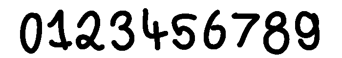 Funky Margin Medium Font OTHER CHARS