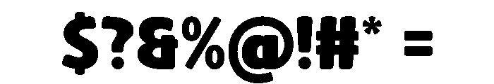 Funky Mystic Regular Font OTHER CHARS
