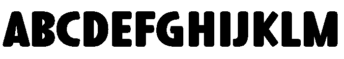 Funky Mystic Regular Font UPPERCASE