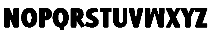 Funky Mystic Regular Font UPPERCASE