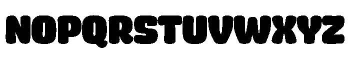 Funky Nibs Bold Font UPPERCASE