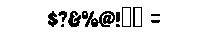 Funky Soul Font OTHER CHARS