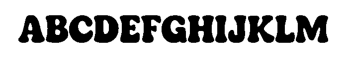 Funky Soul Font UPPERCASE