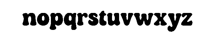 Funky Soul Font LOWERCASE