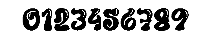 Funky Splash Font OTHER CHARS