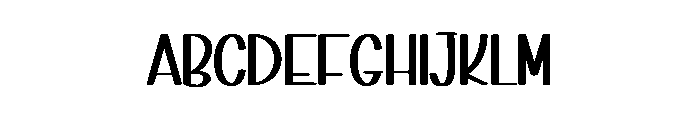 Funky Tasty Font UPPERCASE