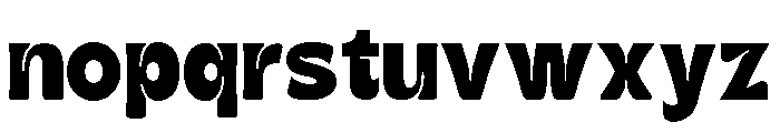 Funky Whimsy Regular Font LOWERCASE