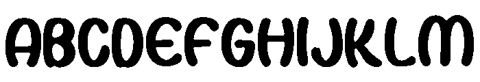 FunkyMod Font UPPERCASE