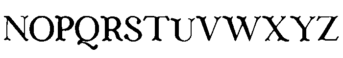 FunkyScribble Font UPPERCASE