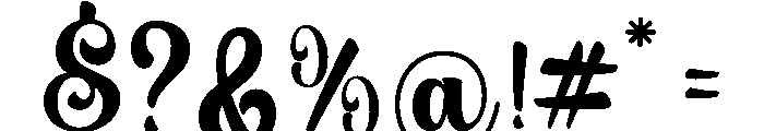 FunkySunday-Regular Font OTHER CHARS