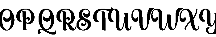 FunkySunday-Regular Font UPPERCASE
