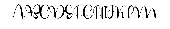 Funny Animal Font UPPERCASE