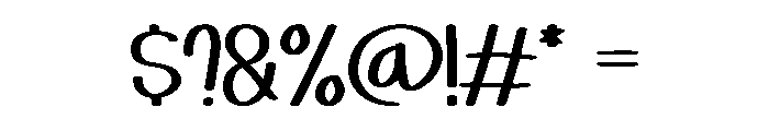 Funny Birthday Regular Font OTHER CHARS