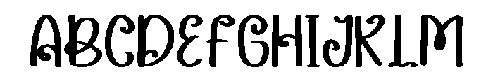 Funny Birthday Regular Font UPPERCASE